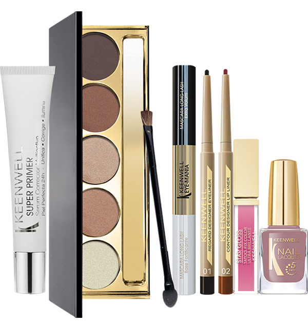 Pack regalo Keenwell compuesto por productos de maquillaje de alta calidad. Pack regalo Keenwell compuesto por productos de maquillaje de alta calidad.