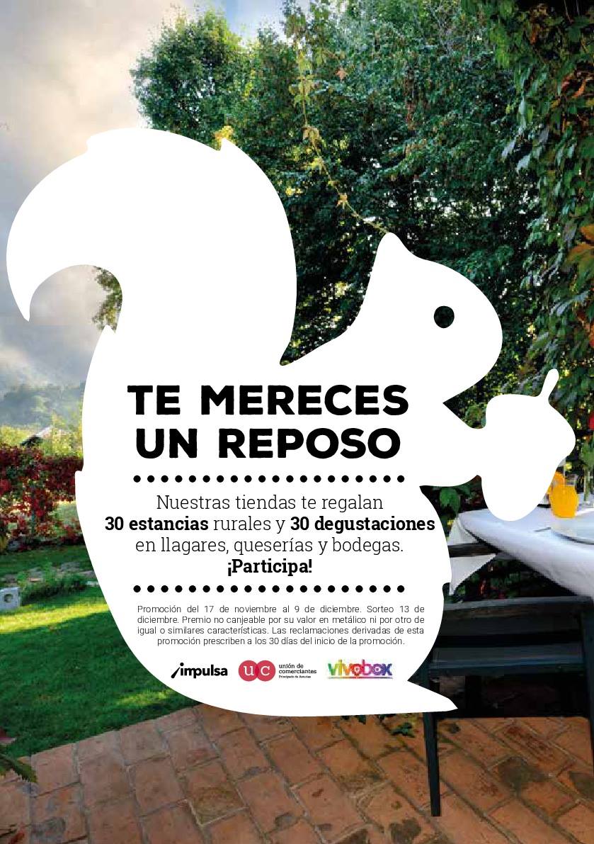 Por cortesía de la Unión del Comerciantes del Principado de Asturias y Vivobox Experiencias 