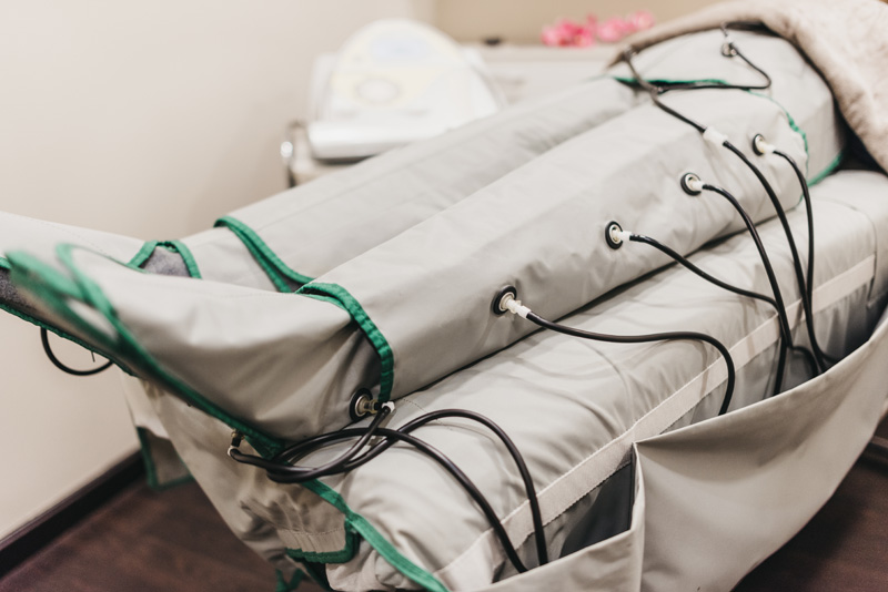 Presoterapia en nuestro centro de estética Mercedes Patallo en Gijón