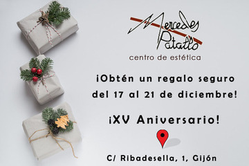 ¡Regalos seguros en nuestro XV Aniversario!