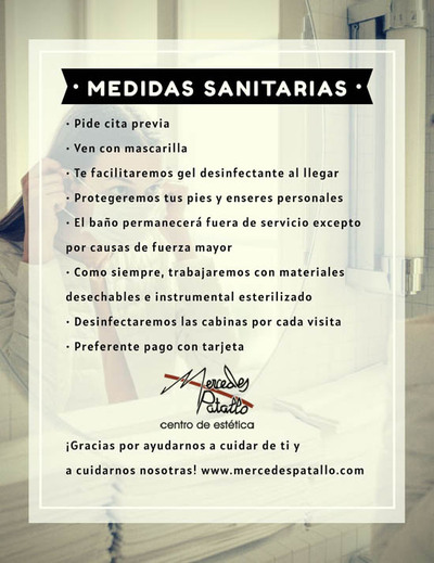 Nuevas medidas de Seguridad por el covid-19