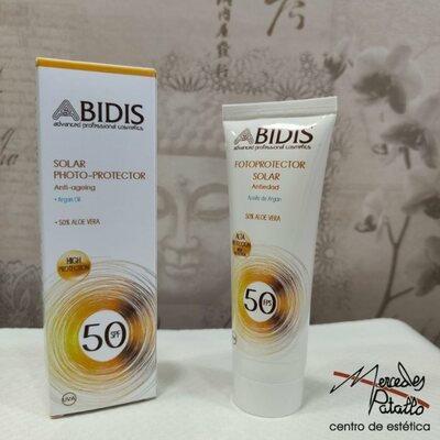 Fotoprotector Solar Antiedad FPS 50 – ABIDIS