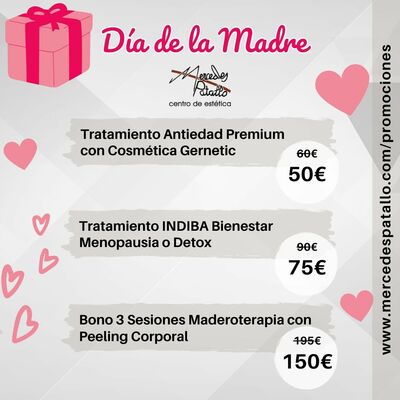 Promociones DÍA DE LA MADRE - Mayo 2024