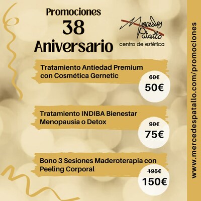 Promociones 38 Aniversario - Mayo 2024